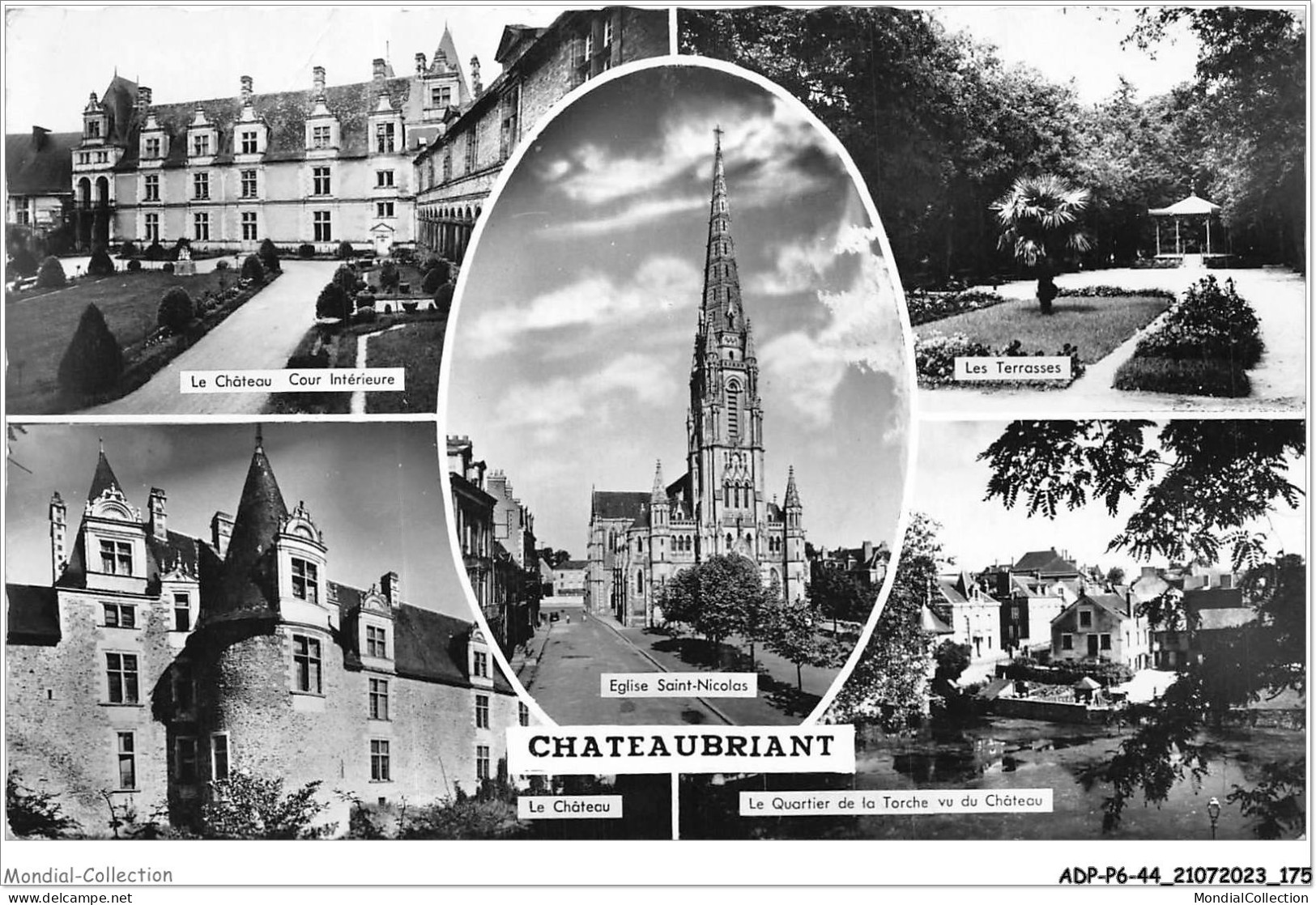 ADPP6-44-0558 - CHATEAUBRIANT - Vue D'ensemble - Châteaubriant