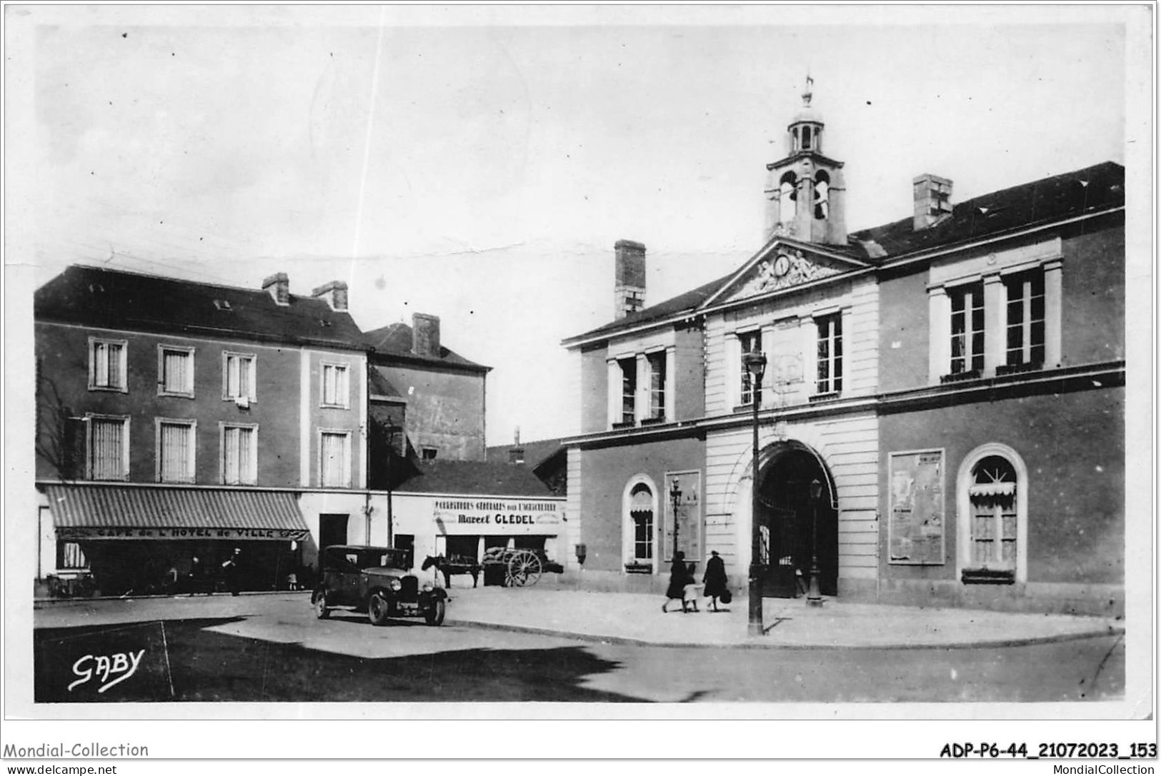 ADPP6-44-0547 - CHATEAUBRIANT - Place De La Mairie - L'hôtel De Ville - Châteaubriant