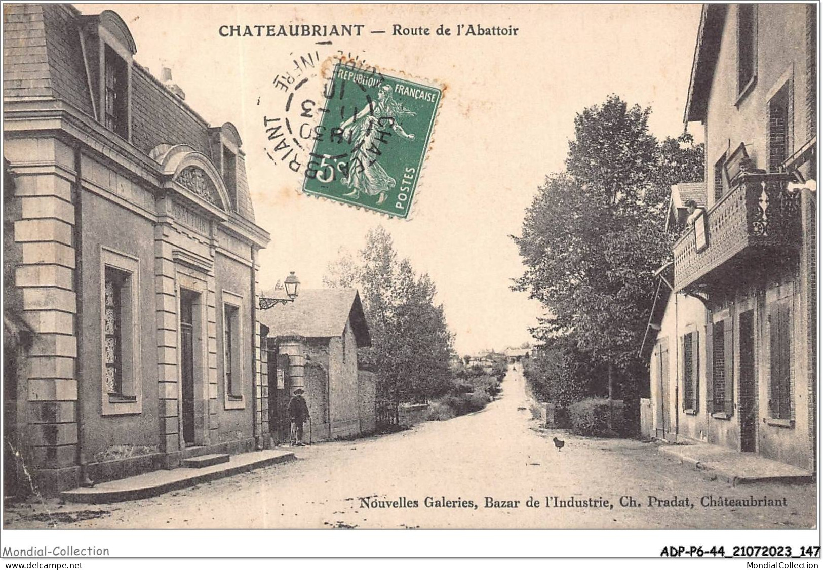 ADPP6-44-0544 - CHATEAUBRIANT - Route De L'abattoir  - Châteaubriant