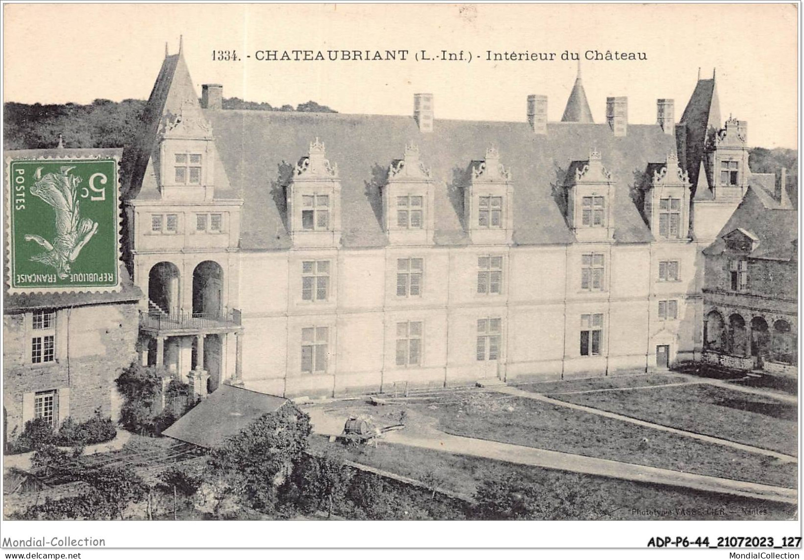 ADPP6-44-0534 - CHATEAUBRIANT - Intérieur Du Château - Châteaubriant