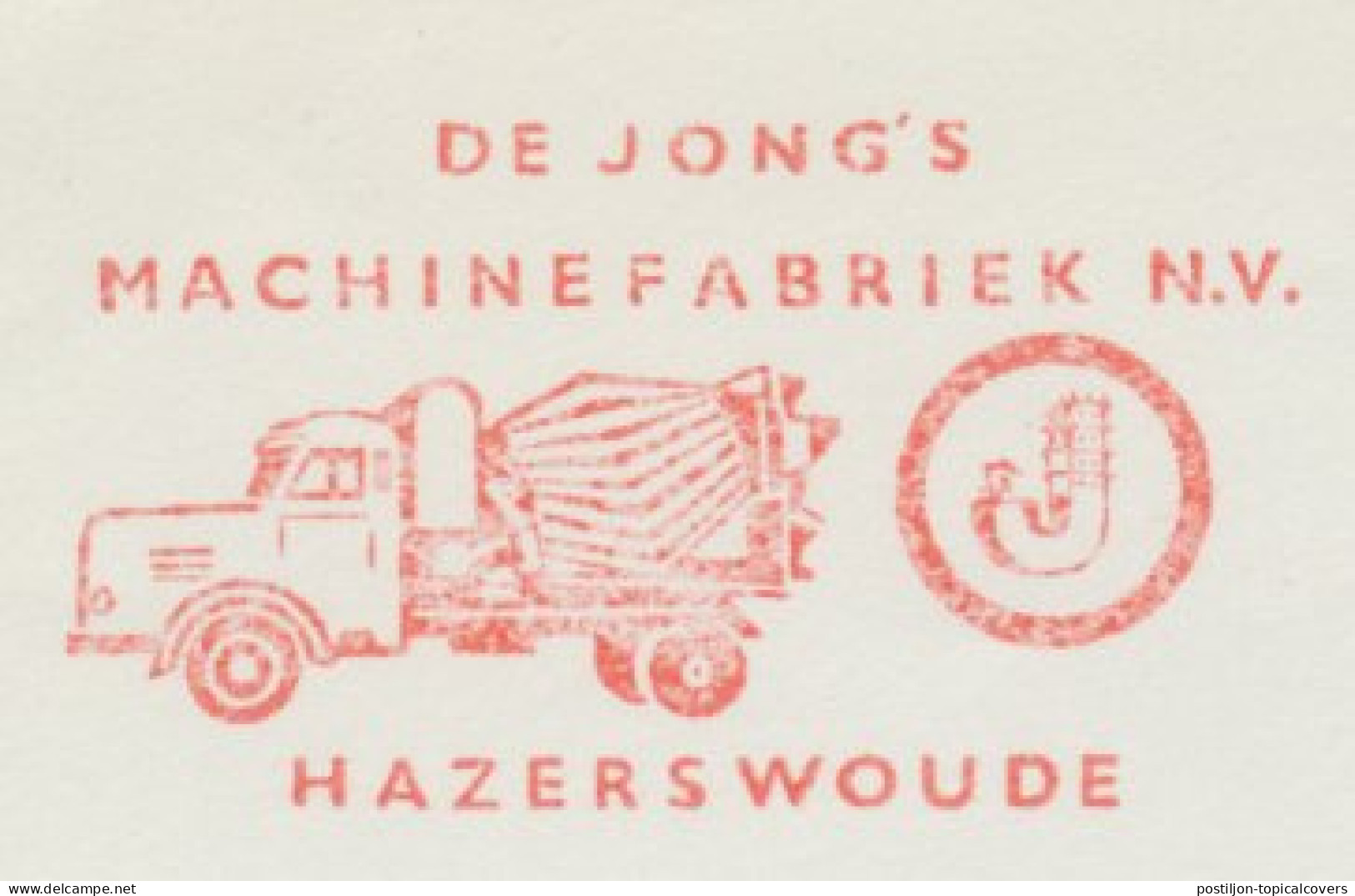 Meter Cut Netherlands 1967 Concrete Truck - Altri & Non Classificati
