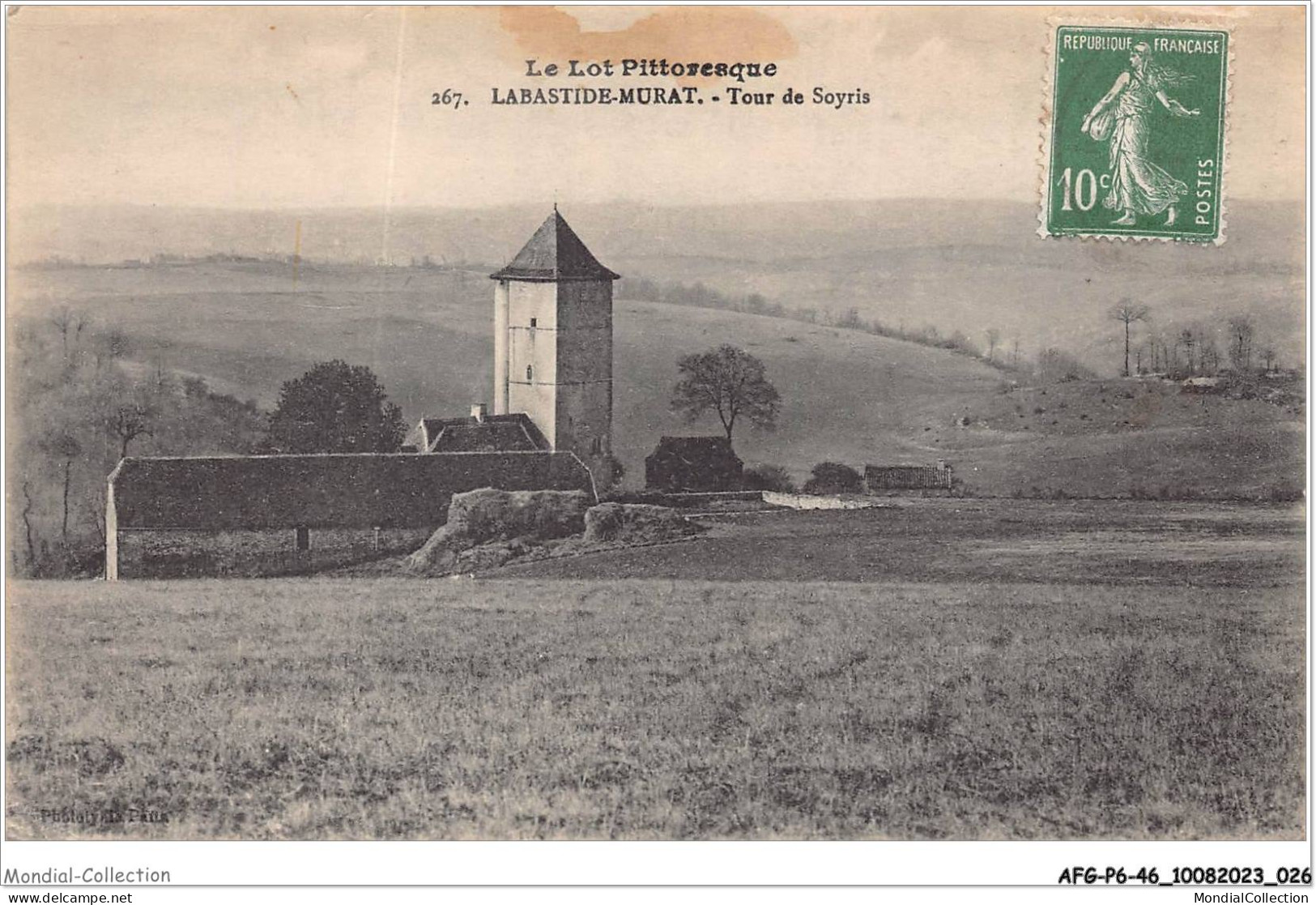 AFGP6-46-0474 - LABASTIDE-MURAT - Tour De Soyris  - Gourdon