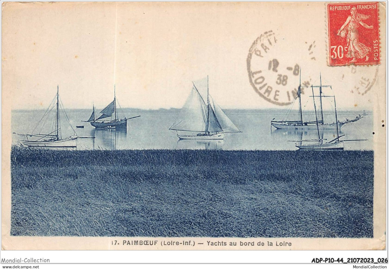 ADPP10-44-0892 - PAIMBOEUF - Yachts Au Bord De La Loire - Paimboeuf