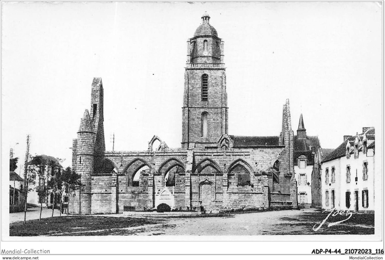 ADPP4-44-0346 - BATZ - Ruines De La Chapelle Notre Dame-du-murier  - Batz-sur-Mer (Bourg De B.)