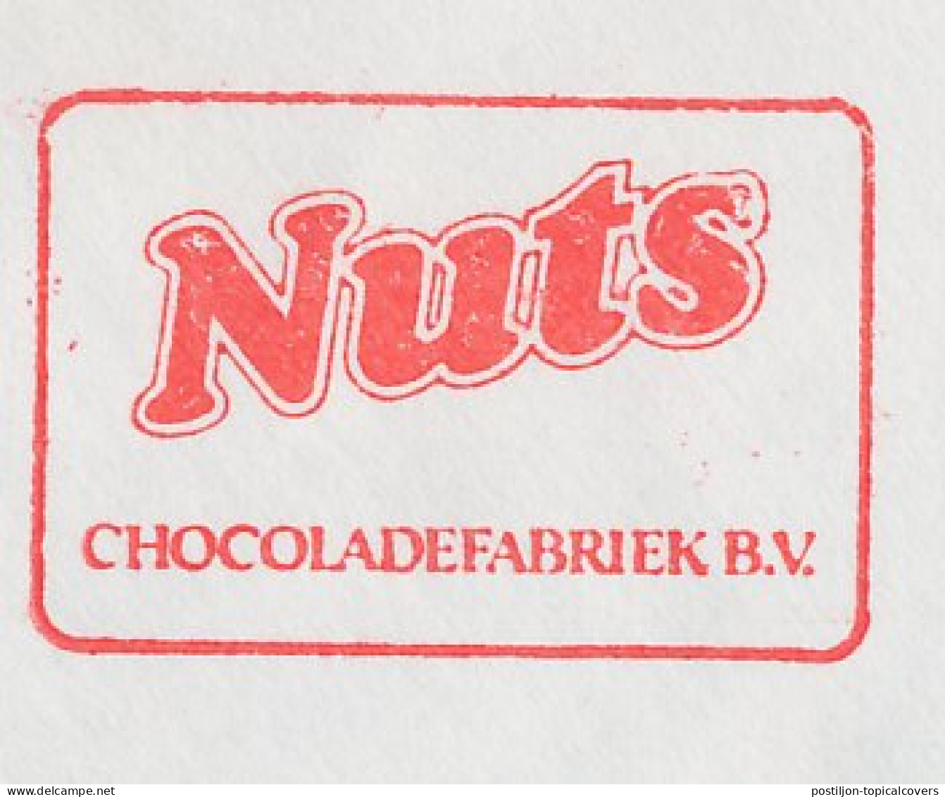 Meter Cover Netherlands 1979 Nuts - Chocolate - Elst - Fruit