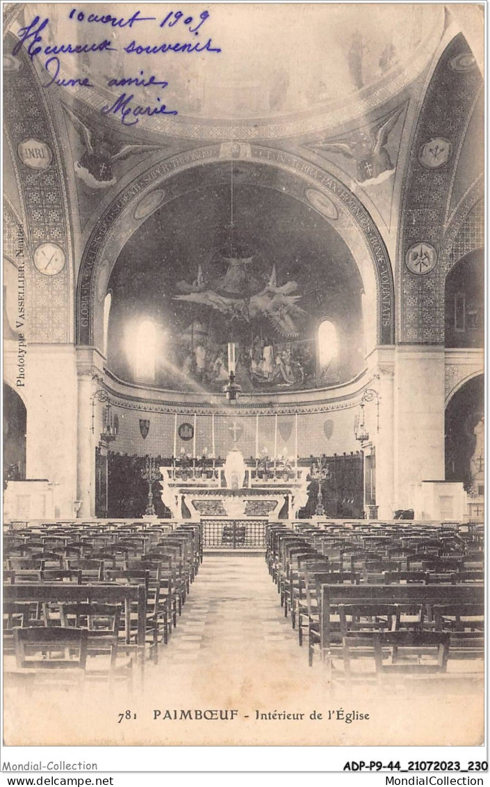 ADPP9-44-0878 - PAIMBOEUF - Intérieur De L'église - Paimboeuf