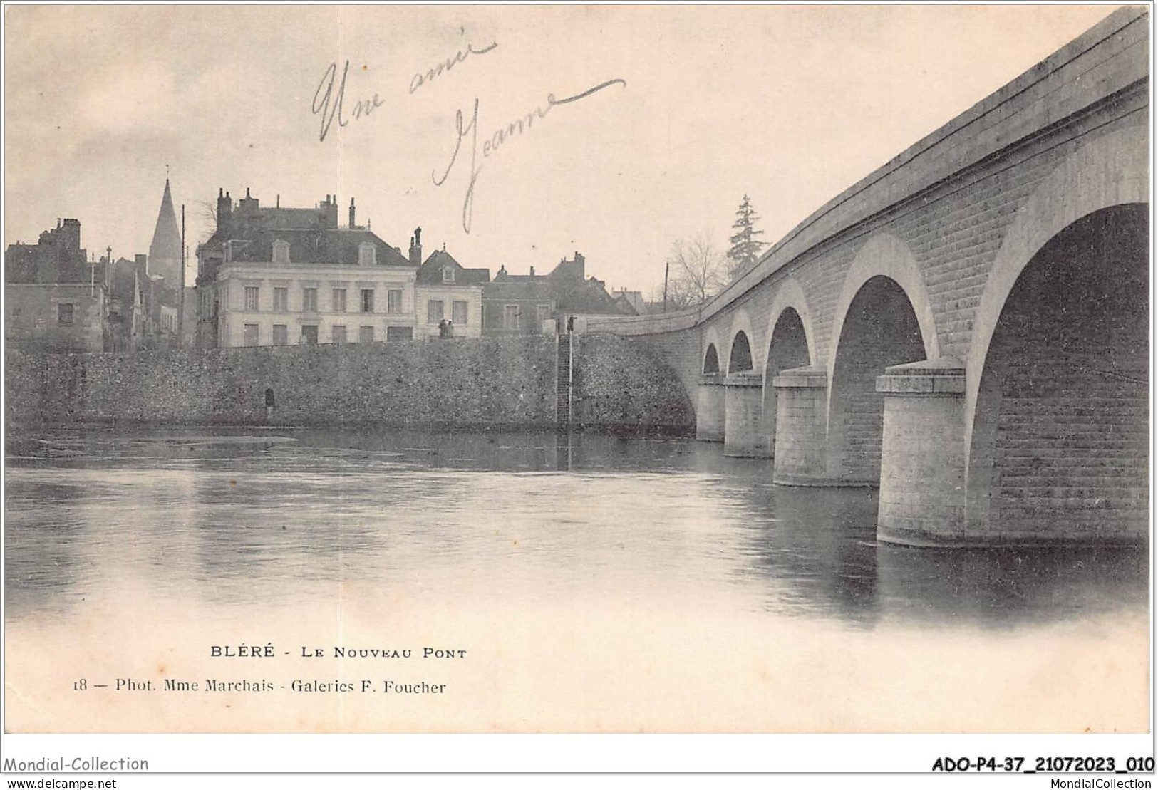 ADOP4-37-0307 - BLERE - Le Nouveau Pont - Bléré