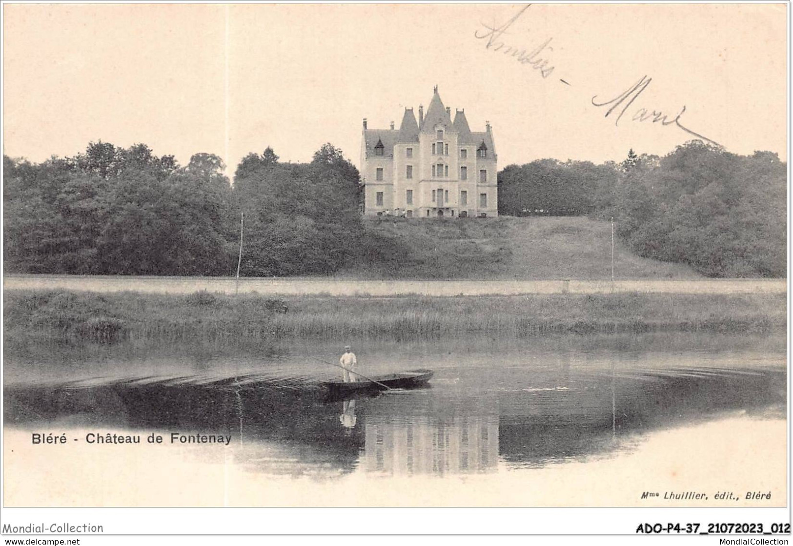 ADOP4-37-0308 - BLERE - Le Château De Fontenay - Bléré