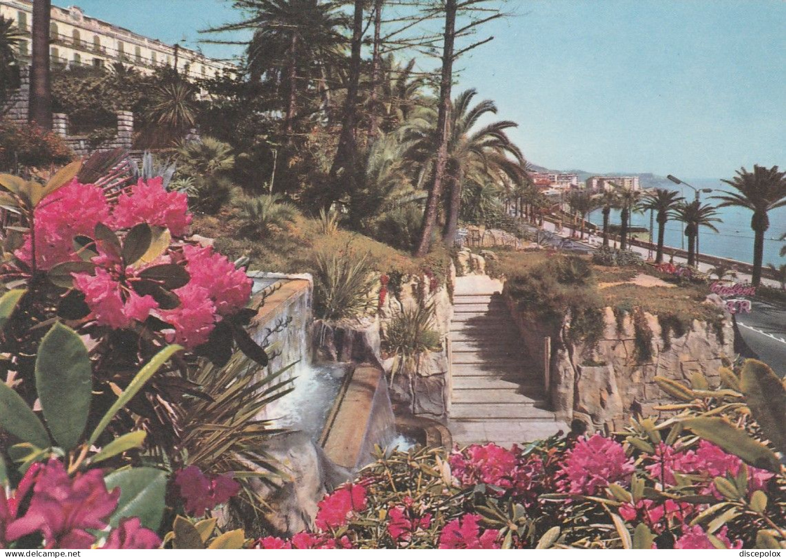 AD5 Sanremo San Remo (Imperia) - Giardini Parco Marsiglia E Cascata - Fiori Fleurs Flowers / Viaggiata 1967 - San Remo