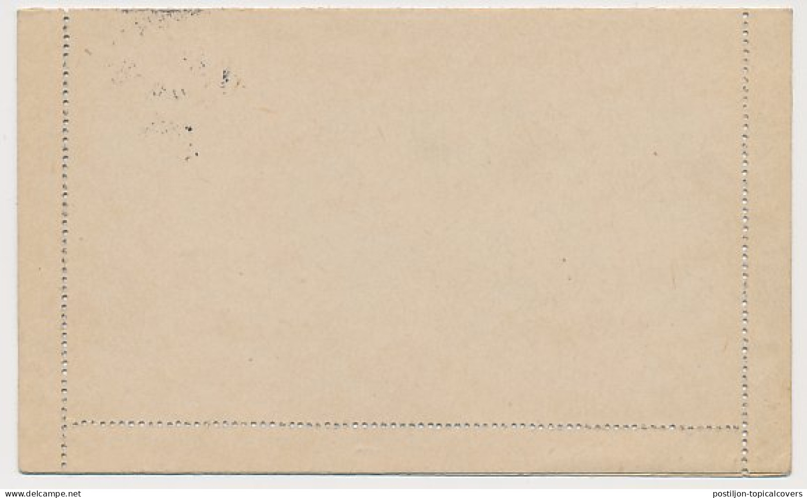 Postblad G. 15 Amsterdam - Duitsland 1910 - Postal Stationery