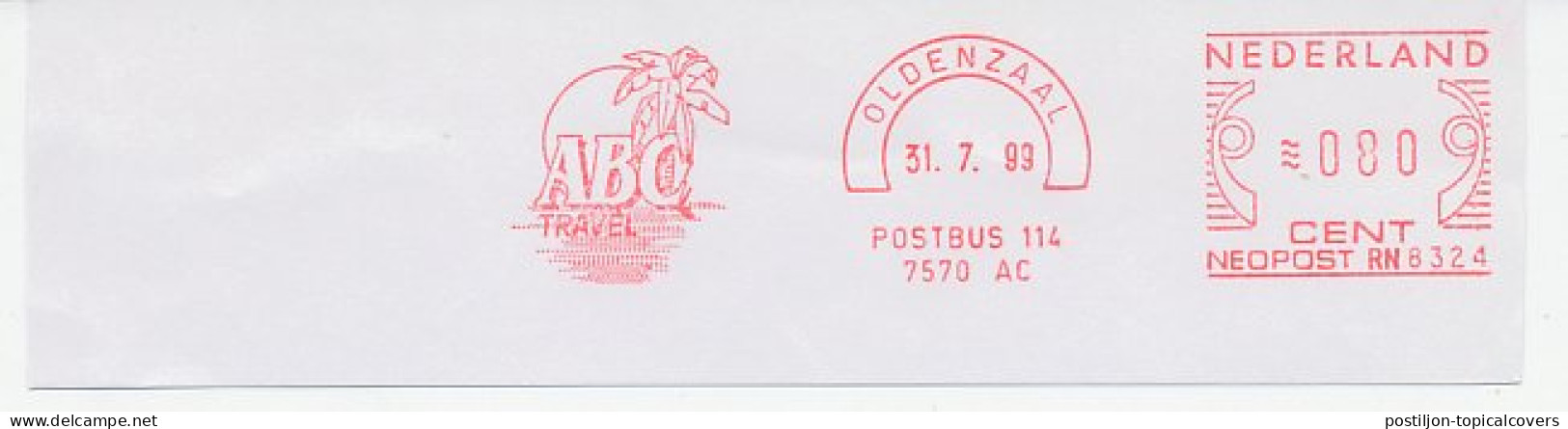 Meter Cut Netherlands 1999 Palm Tree - ABC Travel - Bomen