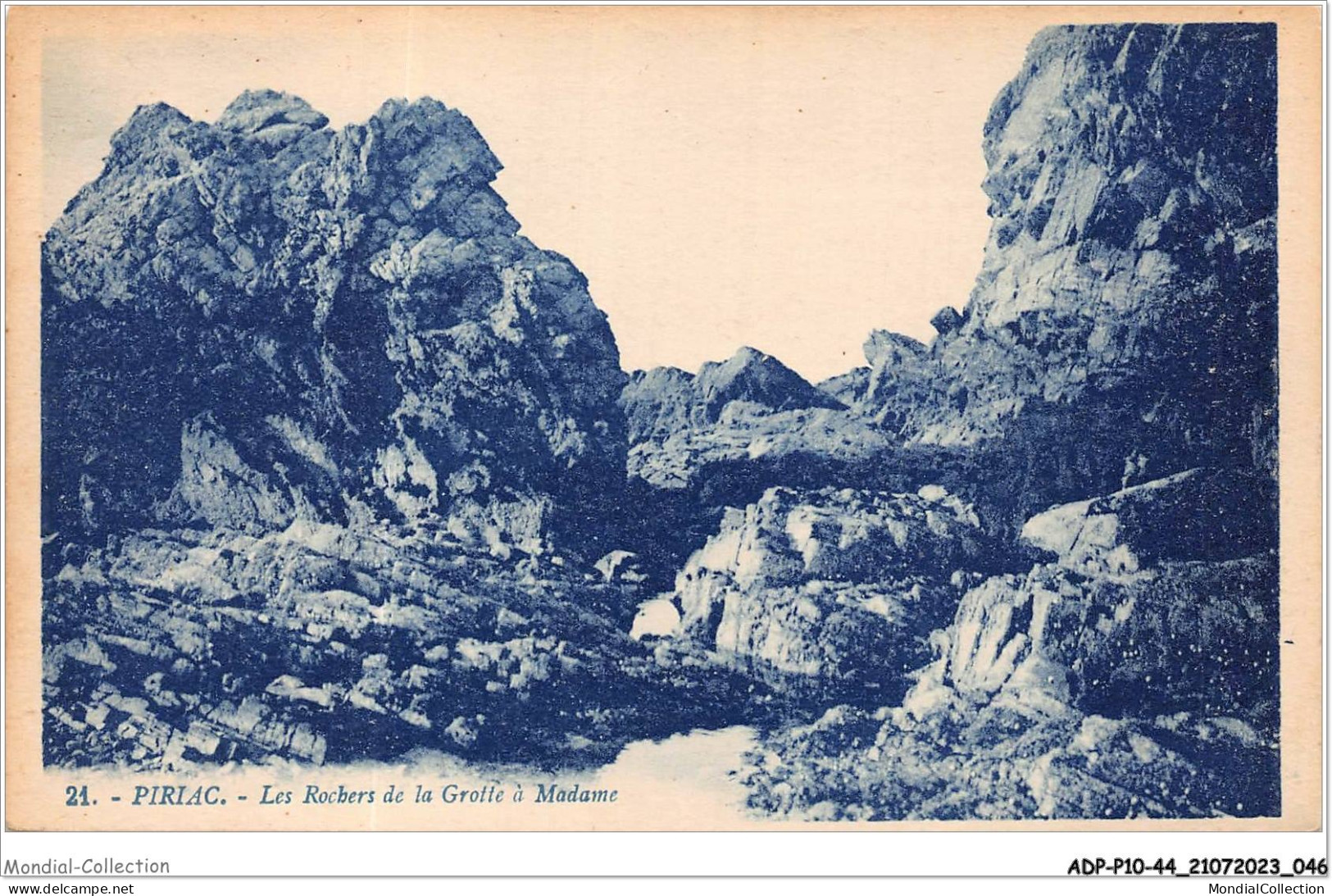ADPP10-44-0902 - PIRIAC-SUR-MER - Les Rochers De La Grotte à Madame  - Piriac Sur Mer