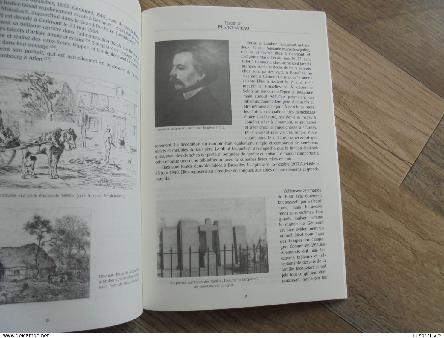 TERRE DE NEUFCHÂTEAU N° 1 Année 2008 Régionalisme Manoir Gérimont Emigration Argnetine Guerre 14 18 La Hasse Hamipré