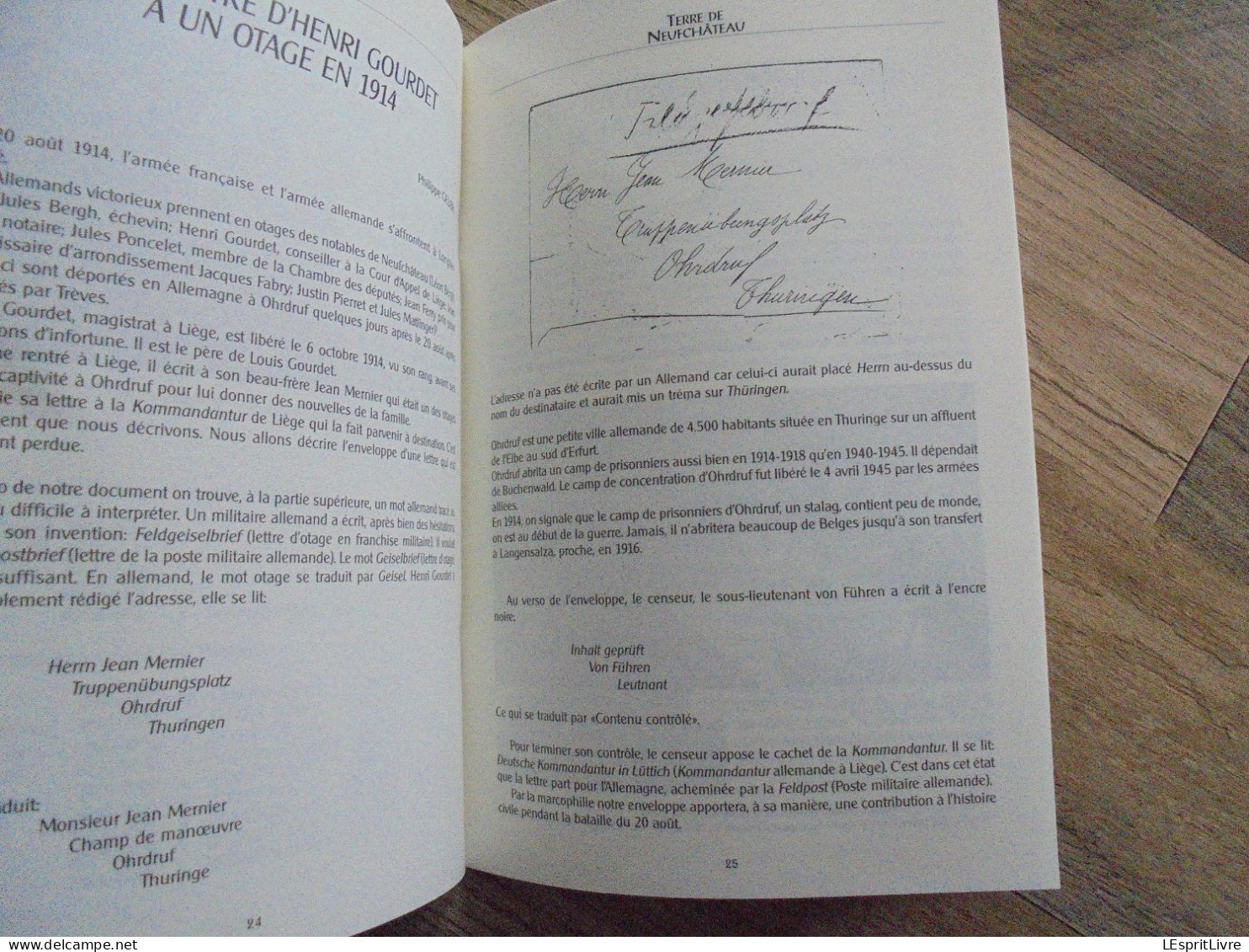 TERRE DE NEUFCHÂTEAU N° 1 Année 2008 Régionalisme Manoir Gérimont Emigration Argnetine Guerre 14 18 La Hasse Hamipré