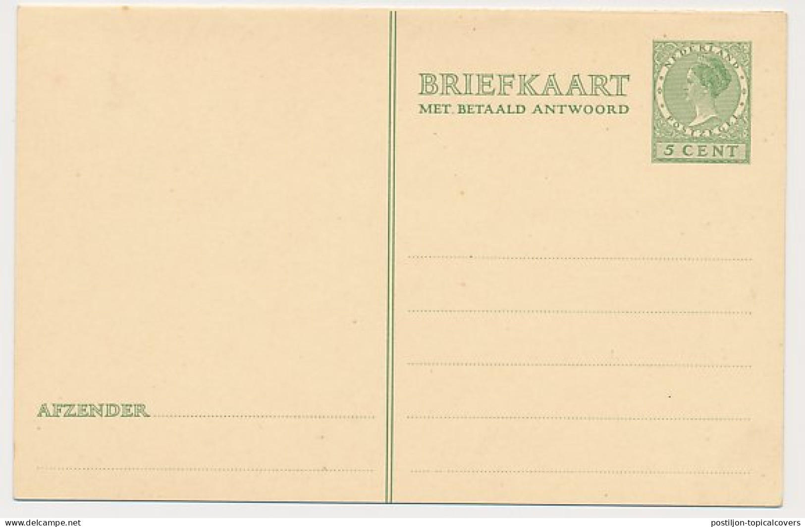 Briefkaart G. 230 - Postal Stationery