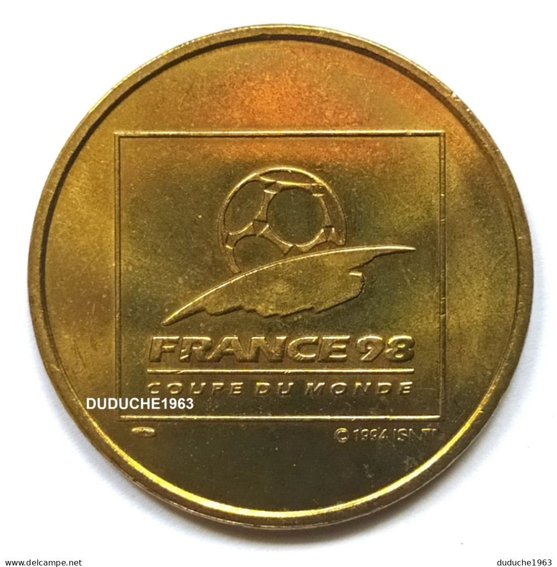 Monnaie De Paris 75. Fédération Française De Football 1998 - Zonder Datum