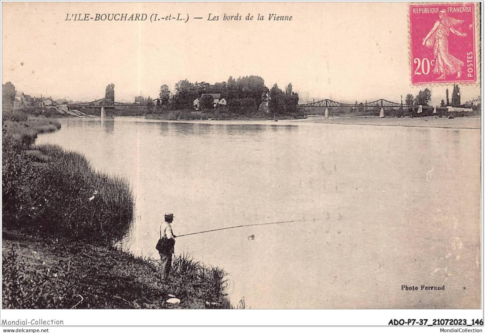 ADOP7-37-0673 - L'ILE-BOUCHARD - Les Bords De La Vienne - L'Île-Bouchard