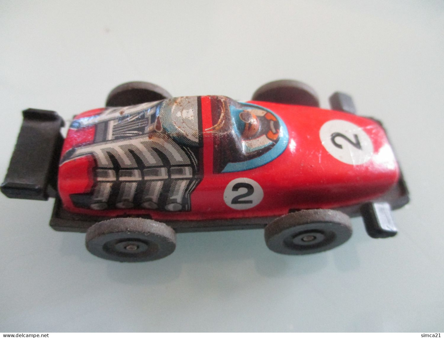 VOITURE TOLE SERIGRAPHIEE MADE IN GERMANY - Toy Memorabilia