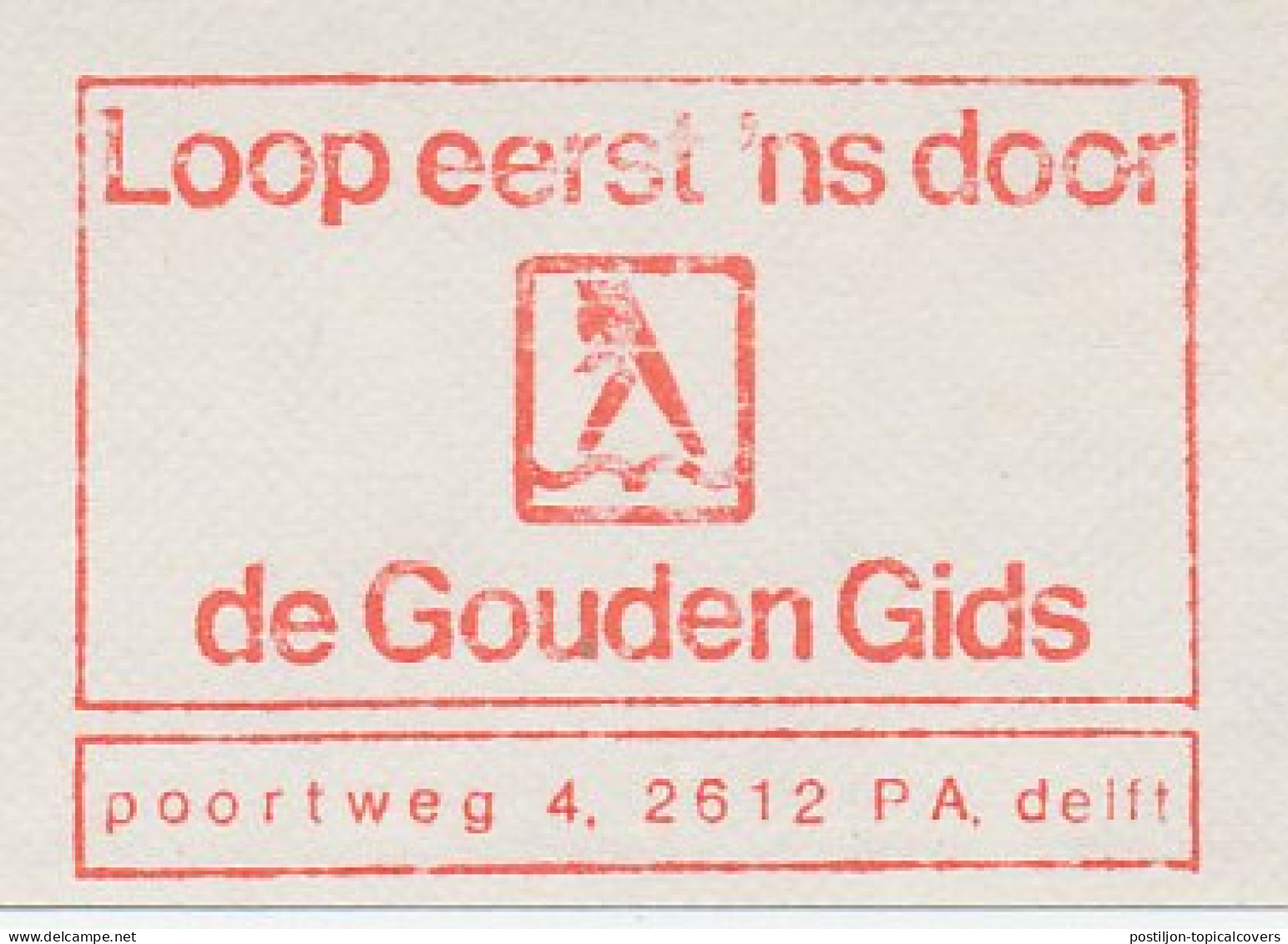 Meter Cut Netherlands 1981 Yellow Pages - Unclassified