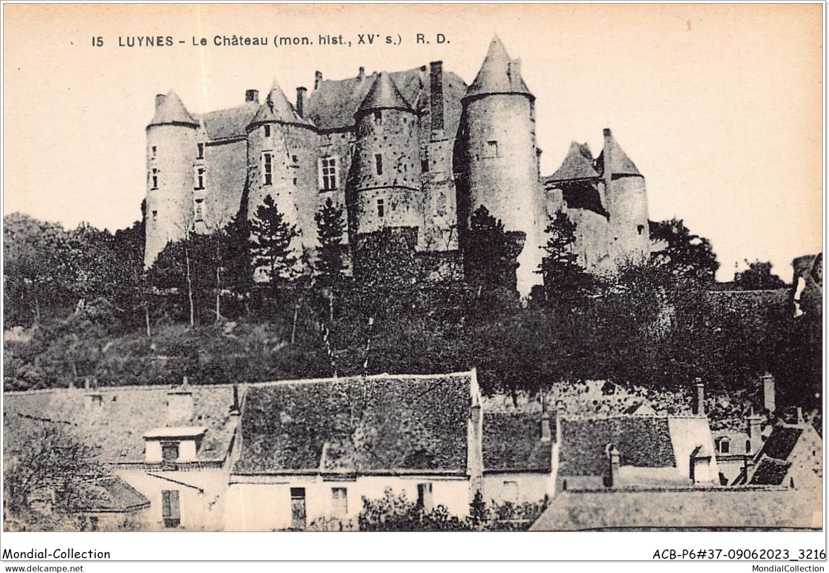 ACBP6-37-0567 - LUYNES - Le Château   - Luynes