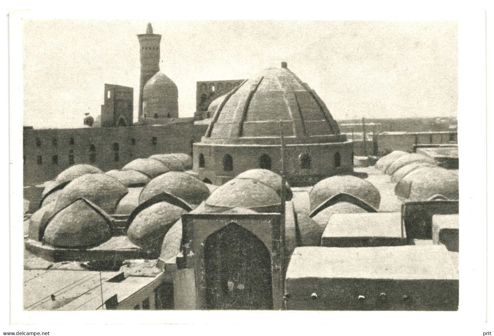 Toqi Zargaron Cupola, Bukhara Uzbekistan 1967 Used Postcard. Publisher Publishing House Uzbekistan, Tashkent - Oezbekistan