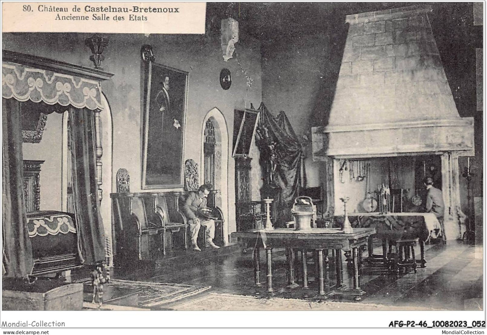 AFGP2-46-0112 - CASTELNAU-BRETENOUX - Ancienne Salle Des Etats  - Bretenoux