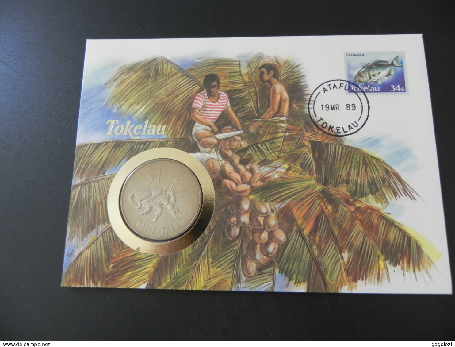 Tokelau 1 Dollar 1980 - Numis Letter 1989 - Andere - Oceanië