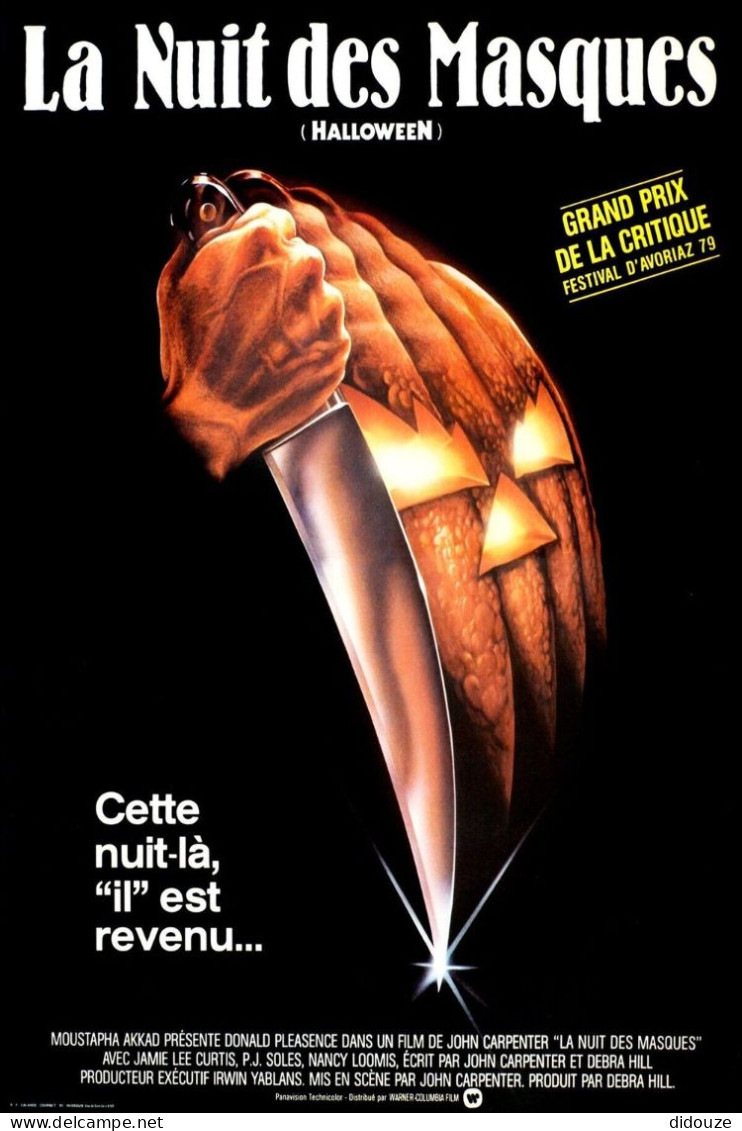 Cinema - La Nuit Des Masques - Halloween - Affiche De Film - CPM - Carte Neuve - Voir Scans Recto-Verso - Posters Op Kaarten