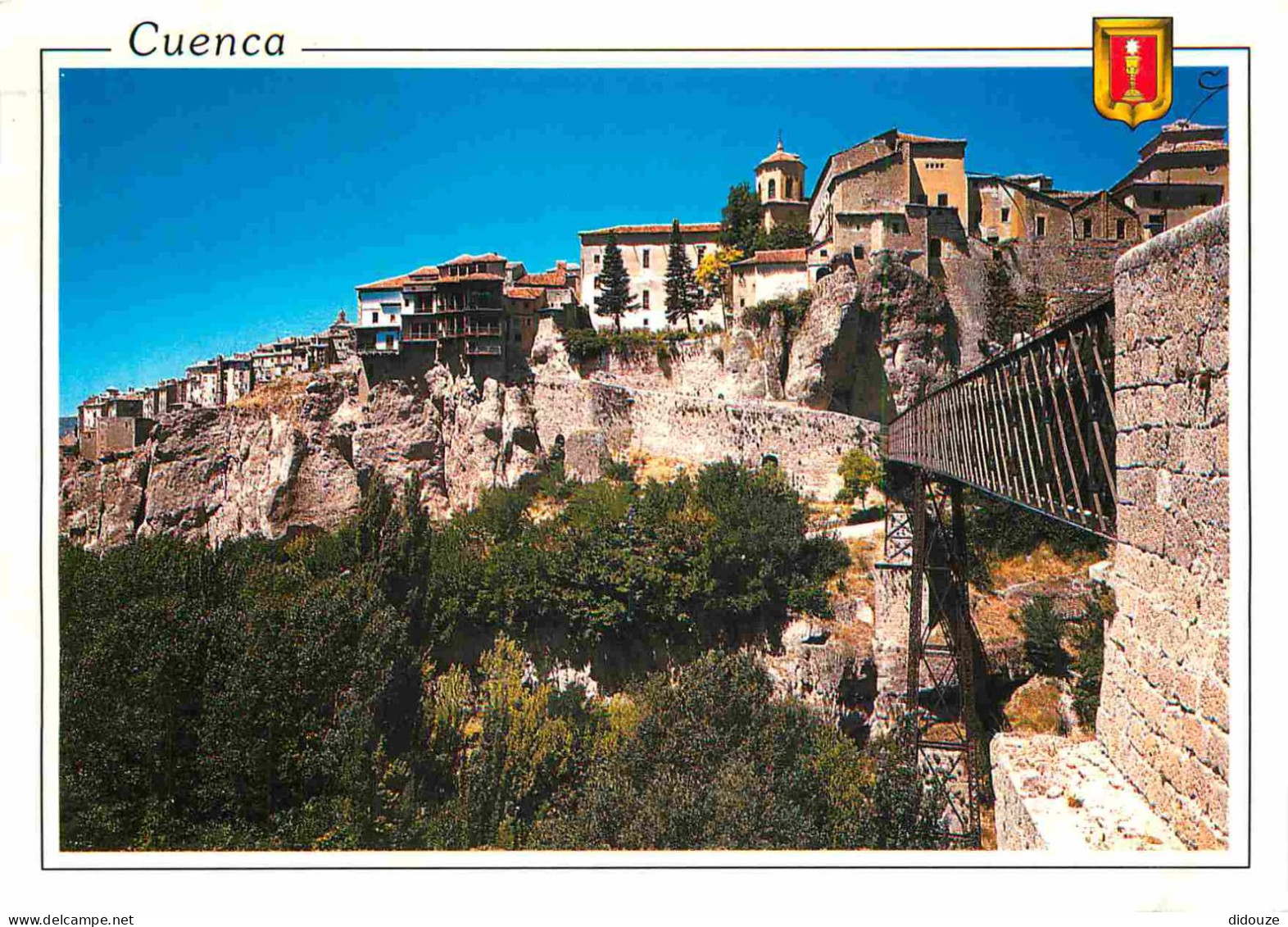 Espagne - Espana - Castilla La Mancha - Cuenca - Casas Colgadas - Puente De San Pablo - Pont De San Pablo - CPM - Voir S - Cuenca