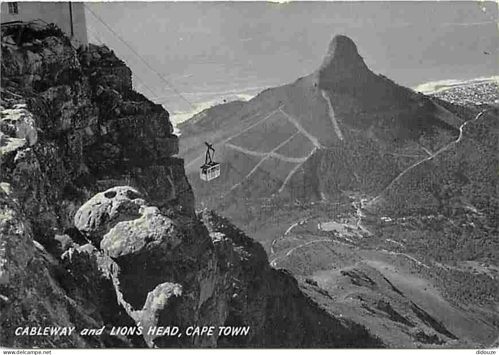 Afrique Du Sud - South Africa - Cape Town - Cableway And Lions Head - Télécabine - Carte Neuve - CPM - Voir Scans Recto- - Sud Africa