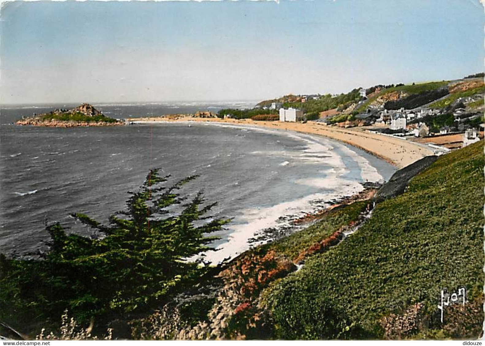 22 - Trébeurden - La Plage De Tresmeur Vue De Ty Goat-Bihit - CPM - Voir Scans Recto-Verso - Trébeurden