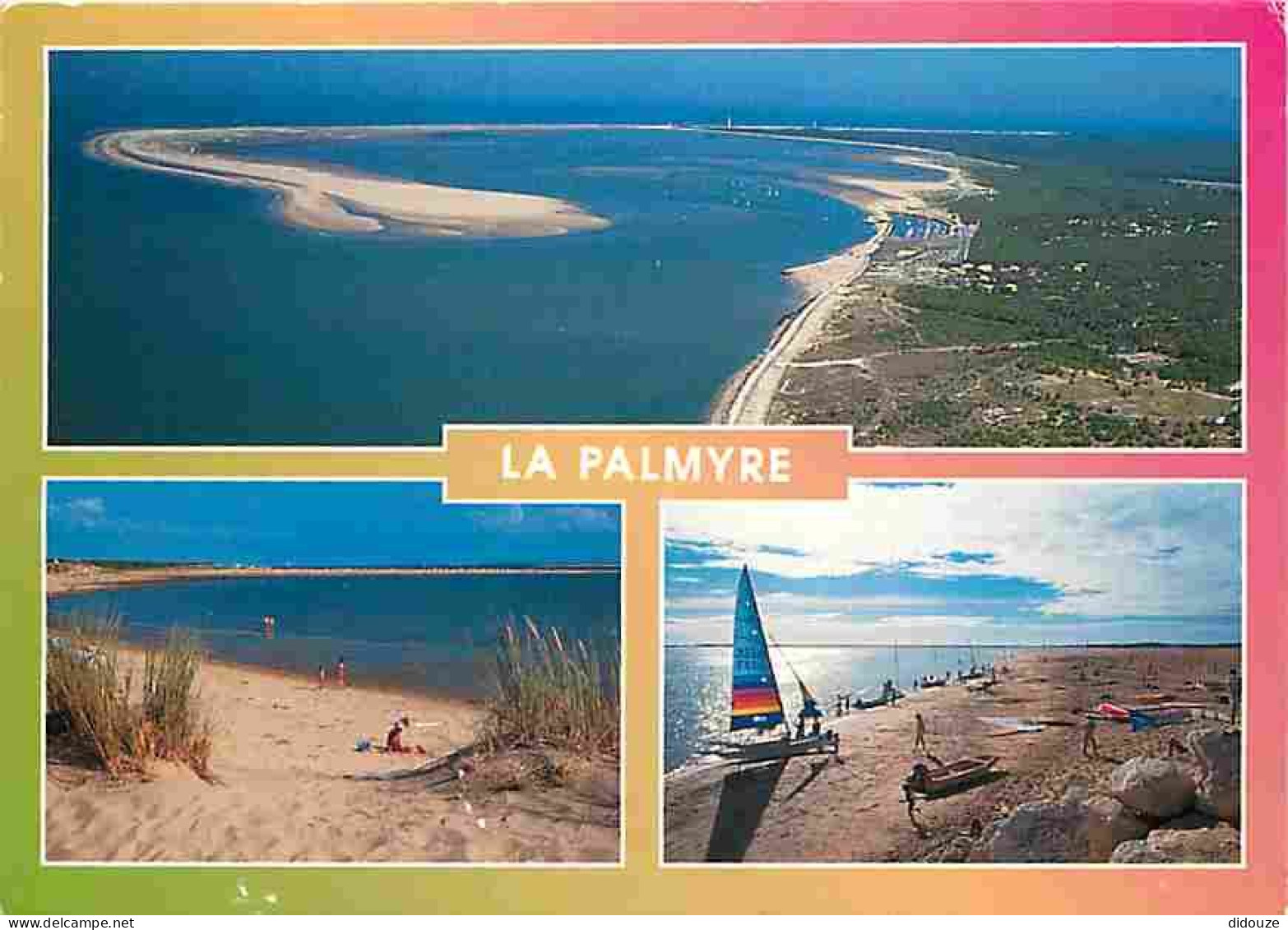 17 - La Palmyre - Plage De Bonne Anse-le Port - Plage De La Grande Côte - Multivues - Scènes De Plage - CPM - Voir Scans - Les Mathes