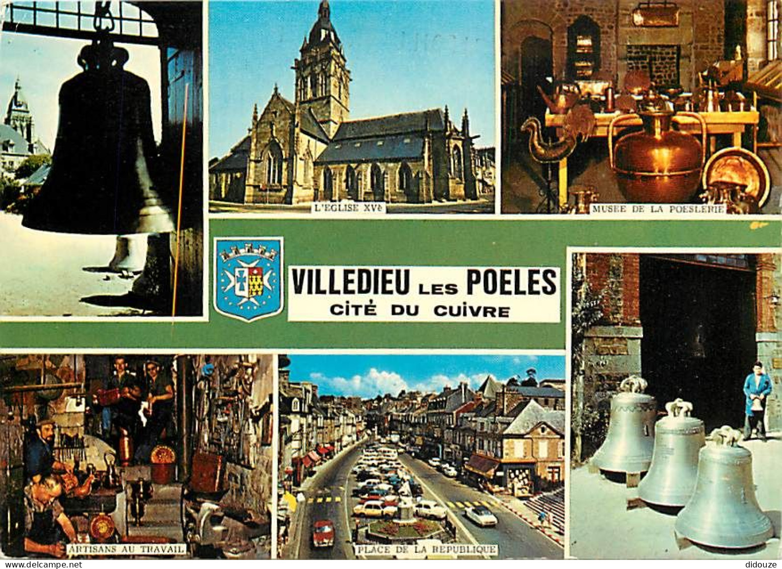 50 - Villedieu Les Poeles - Multivues - CPM - Voir Scans Recto-Verso - Villedieu