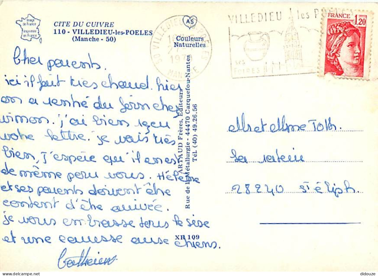 50 - Villedieu Les Poeles - Multivues - CPM - Voir Scans Recto-Verso - Villedieu