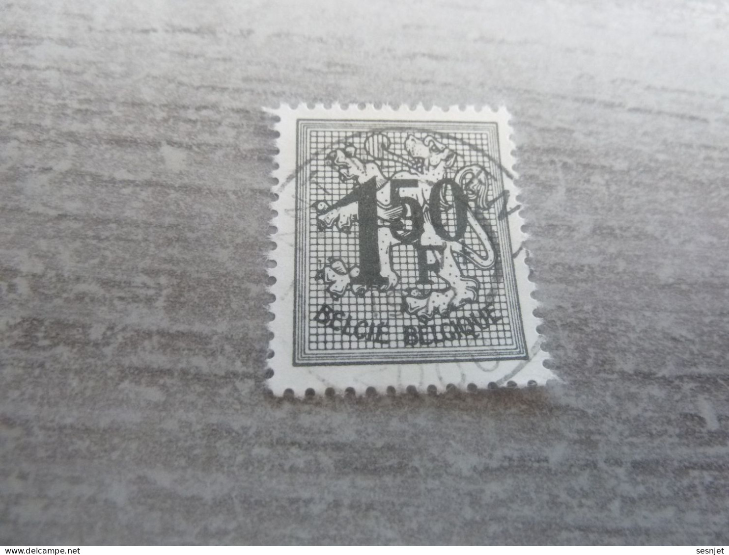 Belgique - Lion - 1f.50 - Gris - Oblitéré - Année 1950 - - Used Stamps