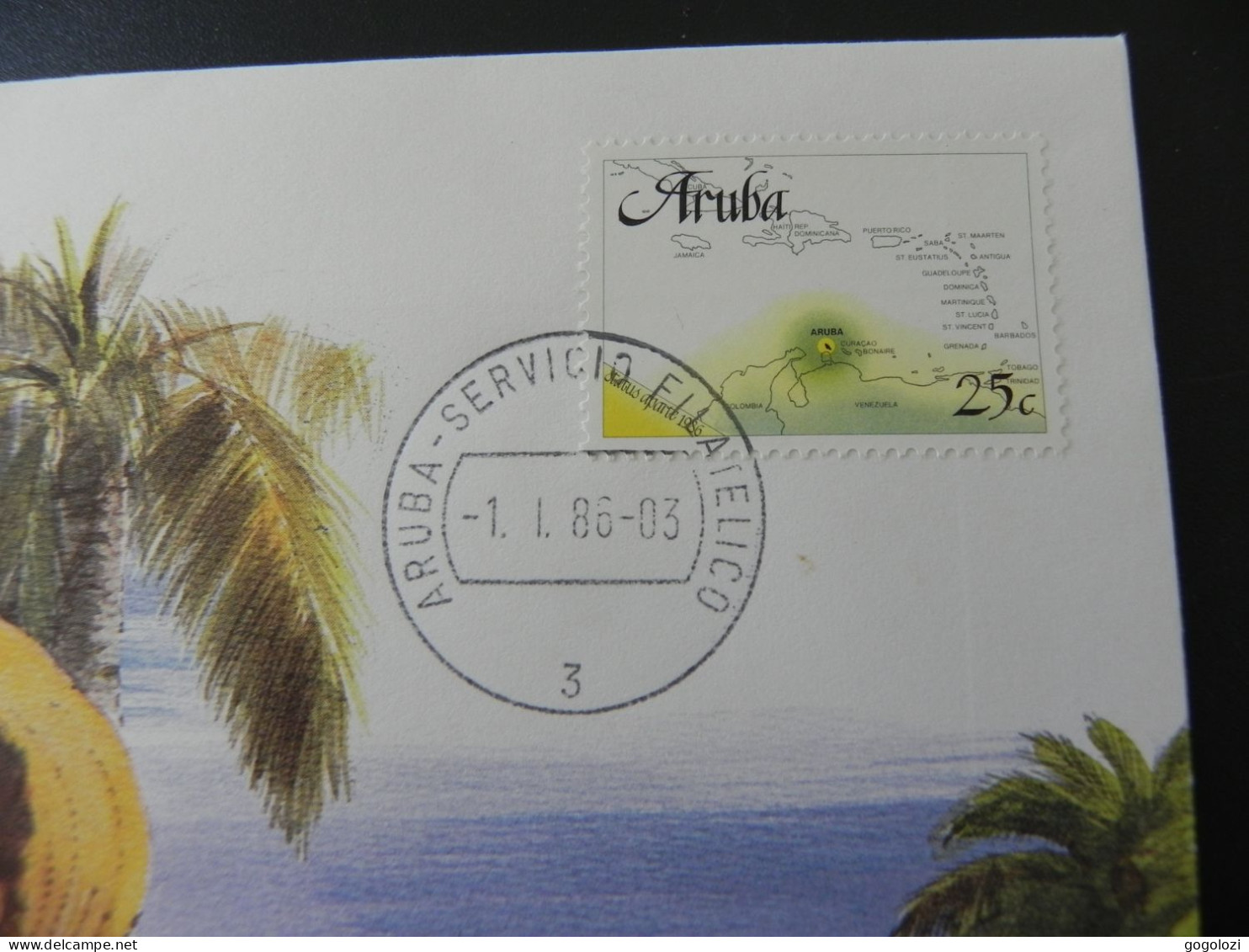 Aruba 1 Gulden 1988 - Numis Letter - Aruba