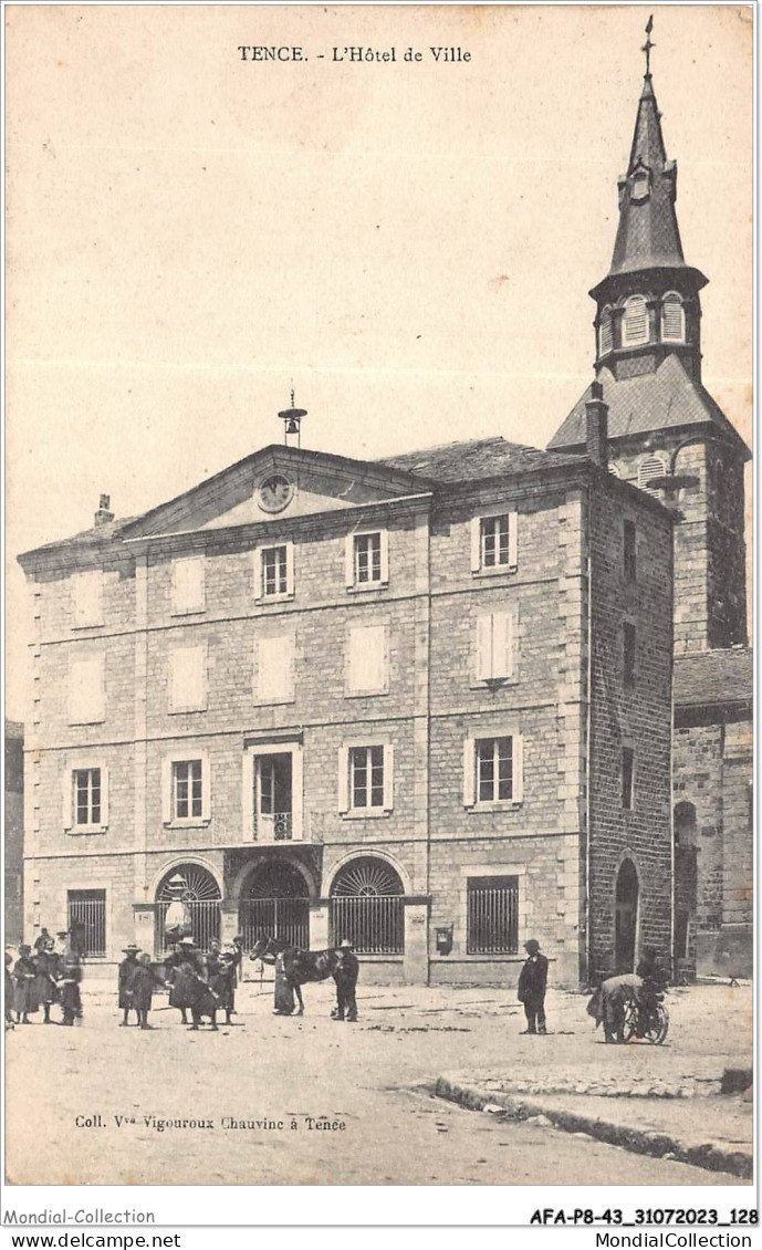 AFAP8-43-0836 - TENCE - L'hôtel De Ville - Le Chambon-sur-Lignon