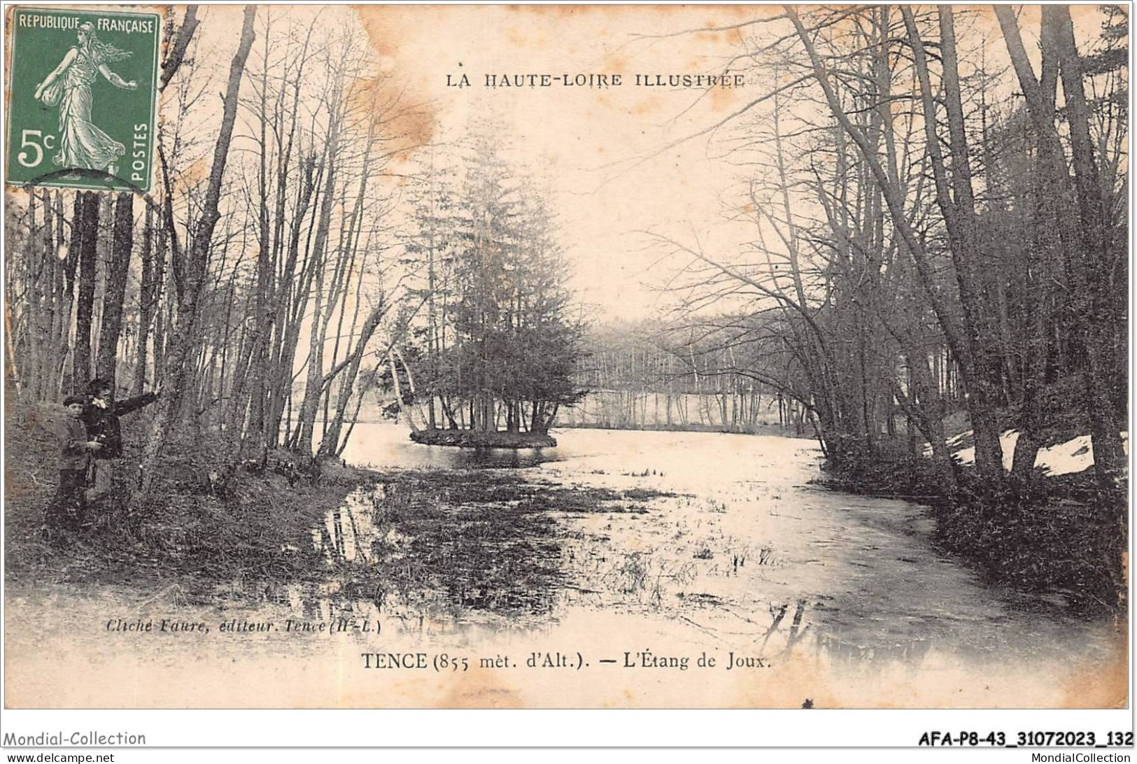 AFAP8-43-0838 - TENCE - L'étang De Joux - Le Chambon-sur-Lignon
