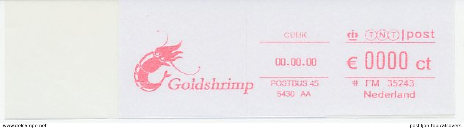 Meter Proof / Test Strip FRAMA Supplier Netherlands Goldshrimp - Marine Life
