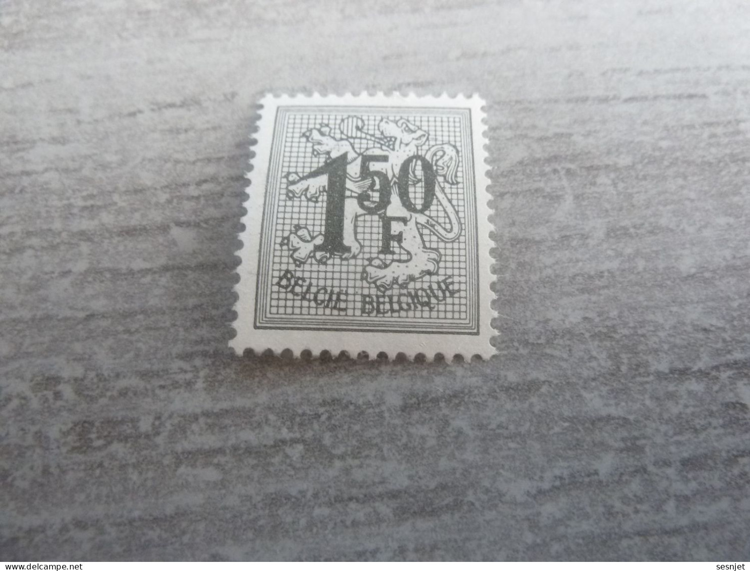 Belgique - Lion - 1f.50 - Gris - Neuf - Année 1950 - - Neufs