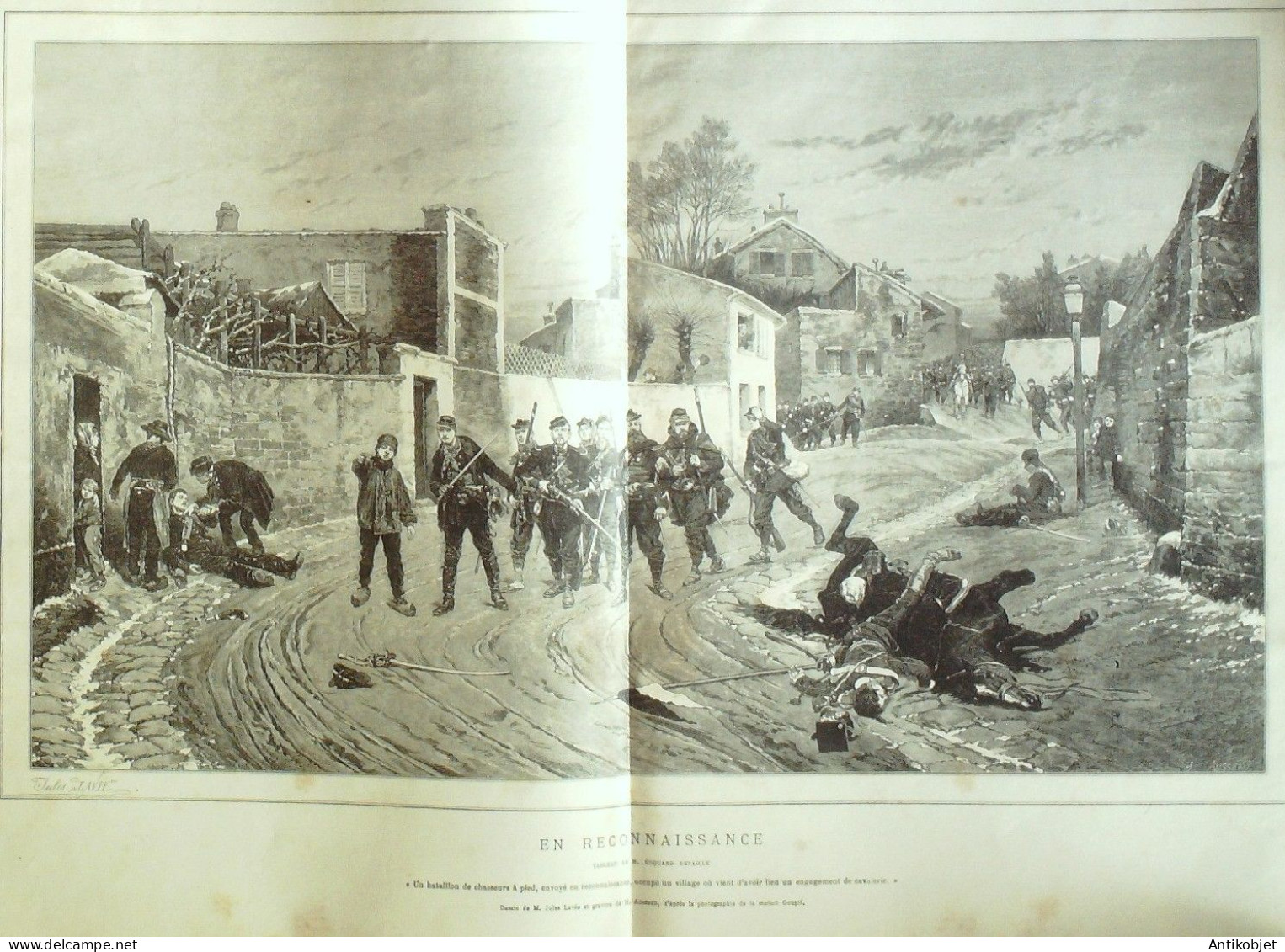 Le Monde Illustré 1877 N°1030 St-Ouen (93) Russie Kiskenew Roumanie Galatz - 1850 - 1899