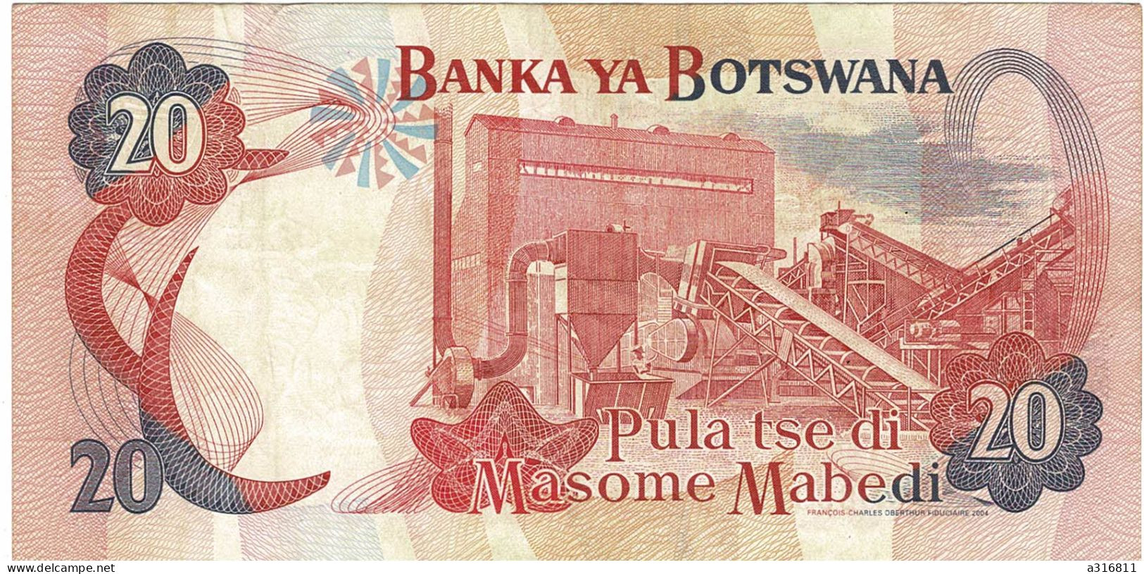 Botswana - Billet De 20 Pula - K. Motsete - Non Daté (2002) - P25b - Botswana