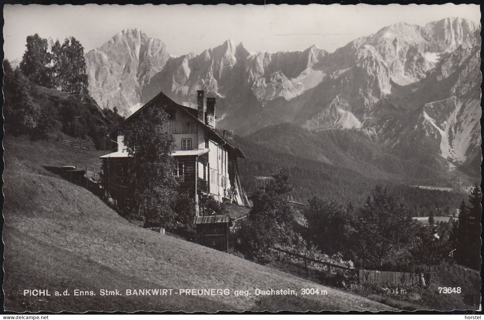 Austria - 8973 Pichl Ennstal - Bankwirt - Preunegg Gegen Dachstein - Schladming