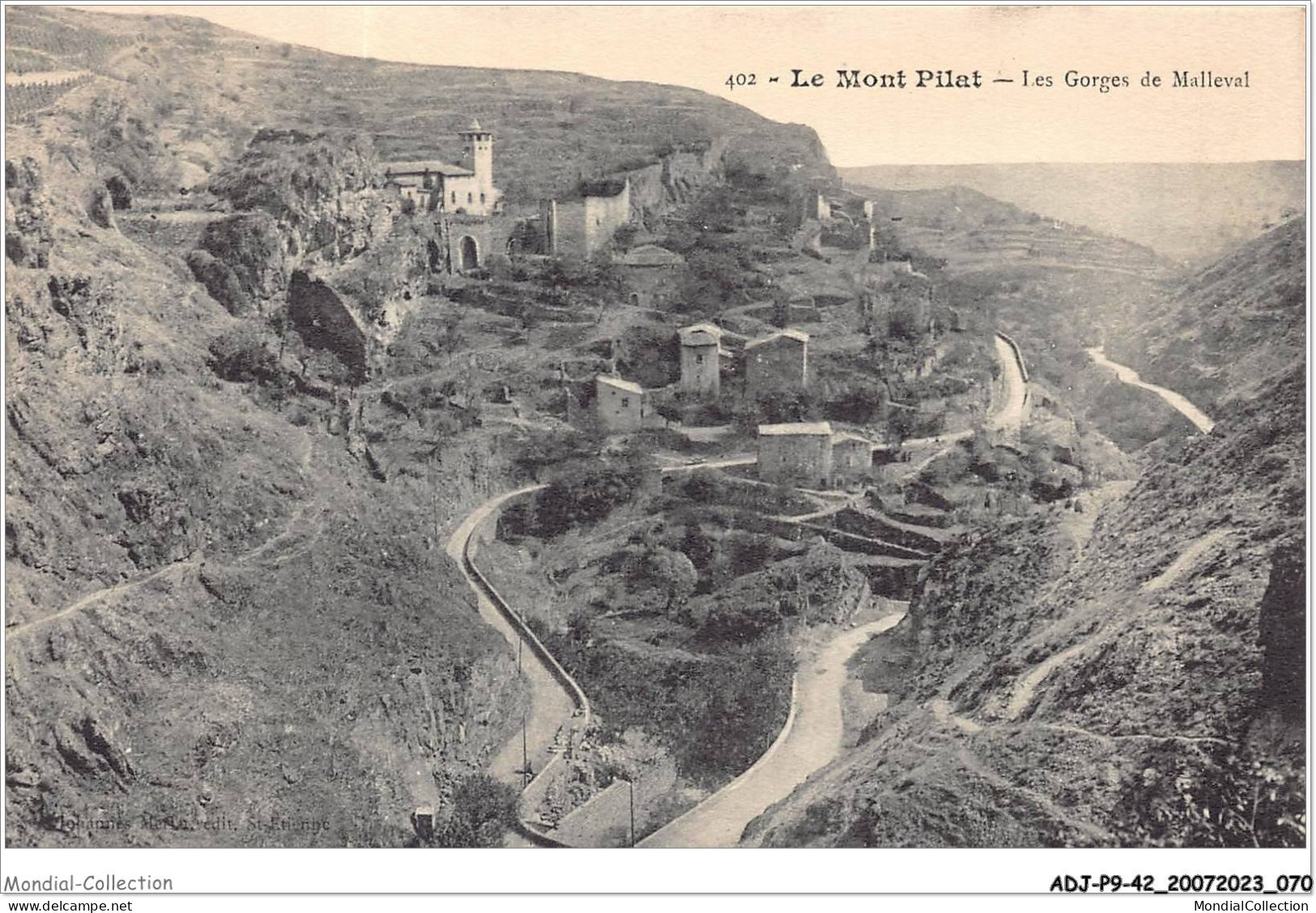 ADJP9-42-0756 - Le MONT-PILAT - Les Gorges De Malleval - Mont Pilat