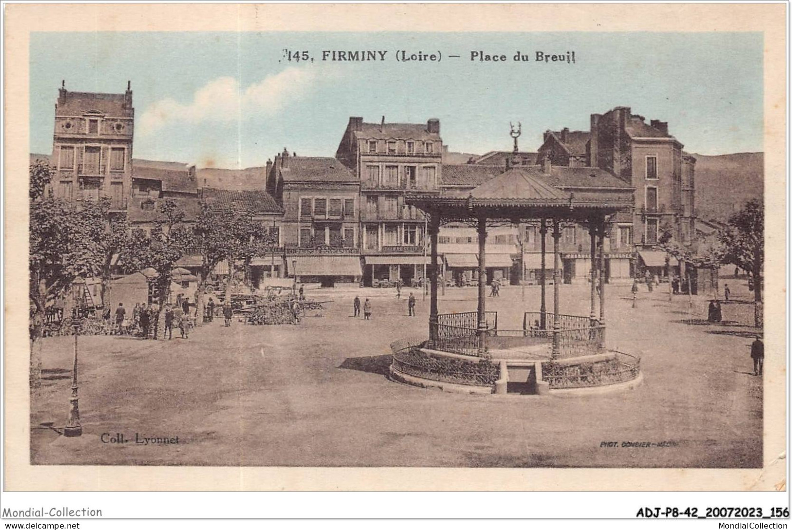 ADJP8-42-0720 - FIRMINY - Place De Breuil - Firminy