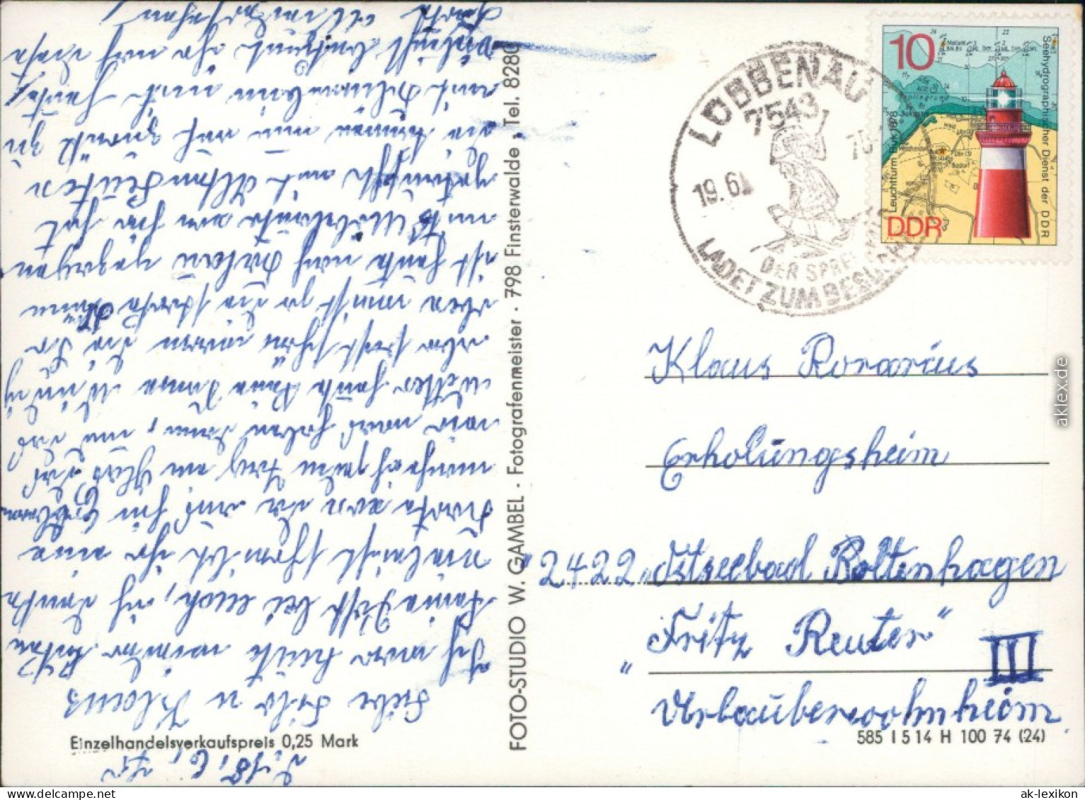 Lübben (Spreewald) Lubin (B&#322;ota) 4 Bild: Frauen In Der Stube - Umland 1974  - Luebben (Spreewald)