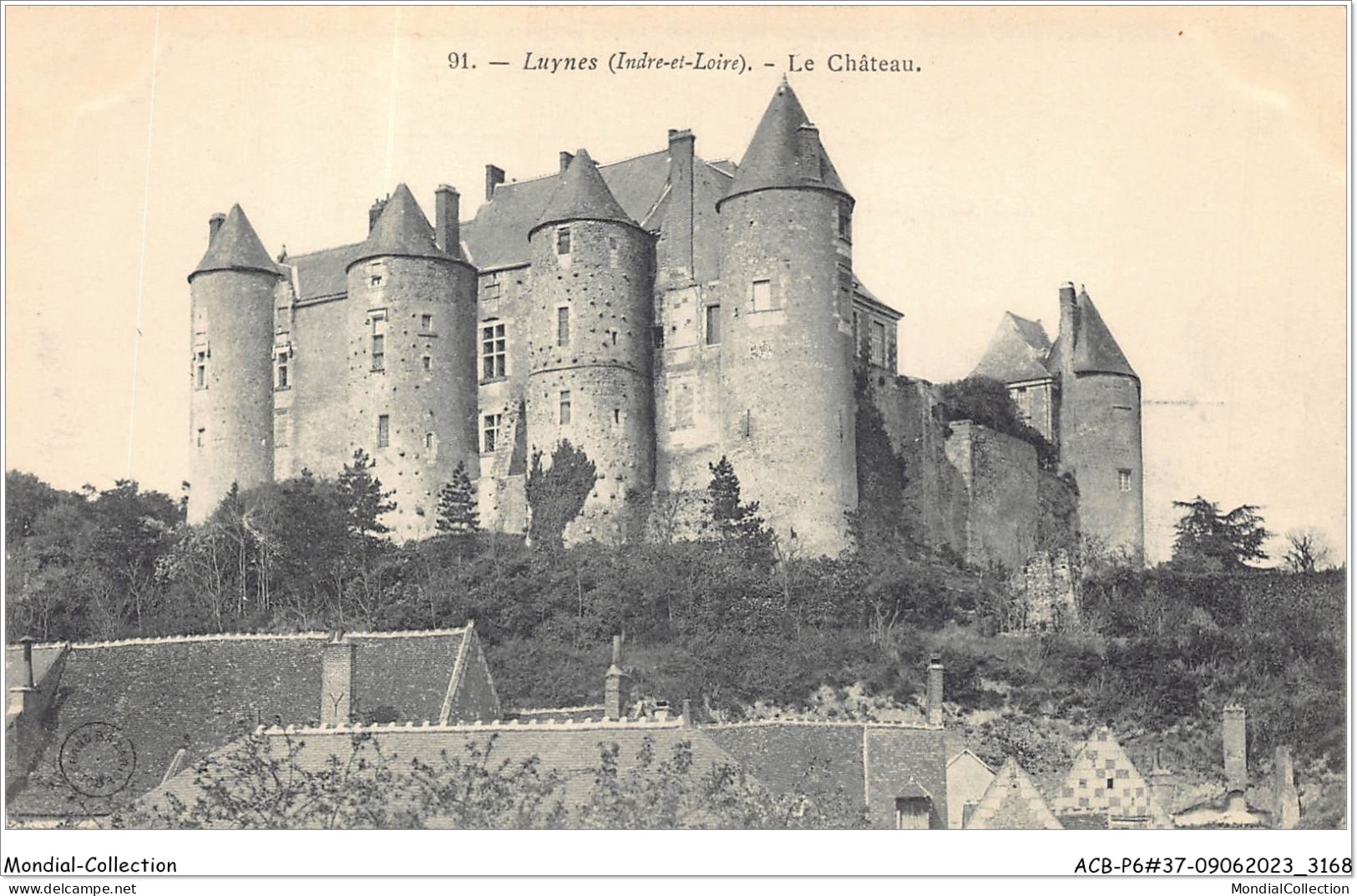 ACBP6-37-0543 - LUYNES - Le Château - Luynes