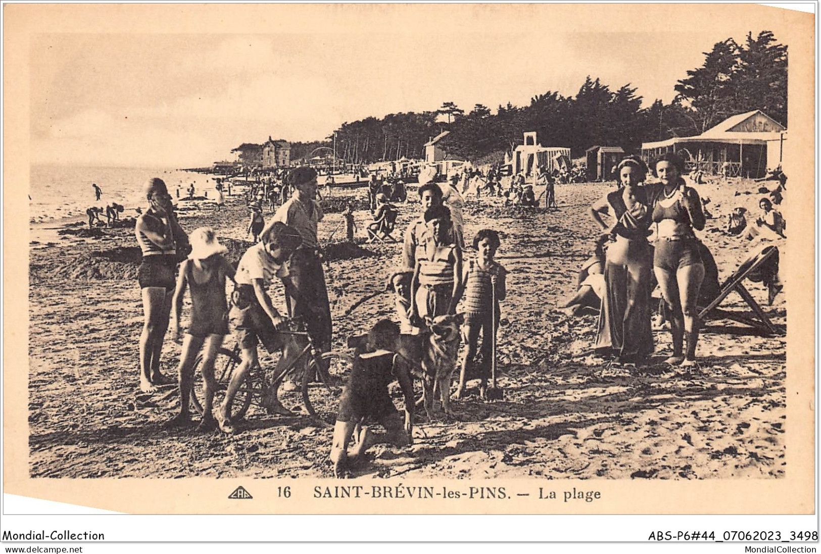 ABSP6-44-0486 - SAINT-BREVIN-LES-PINS - La Plage  - Saint-Brevin-les-Pins