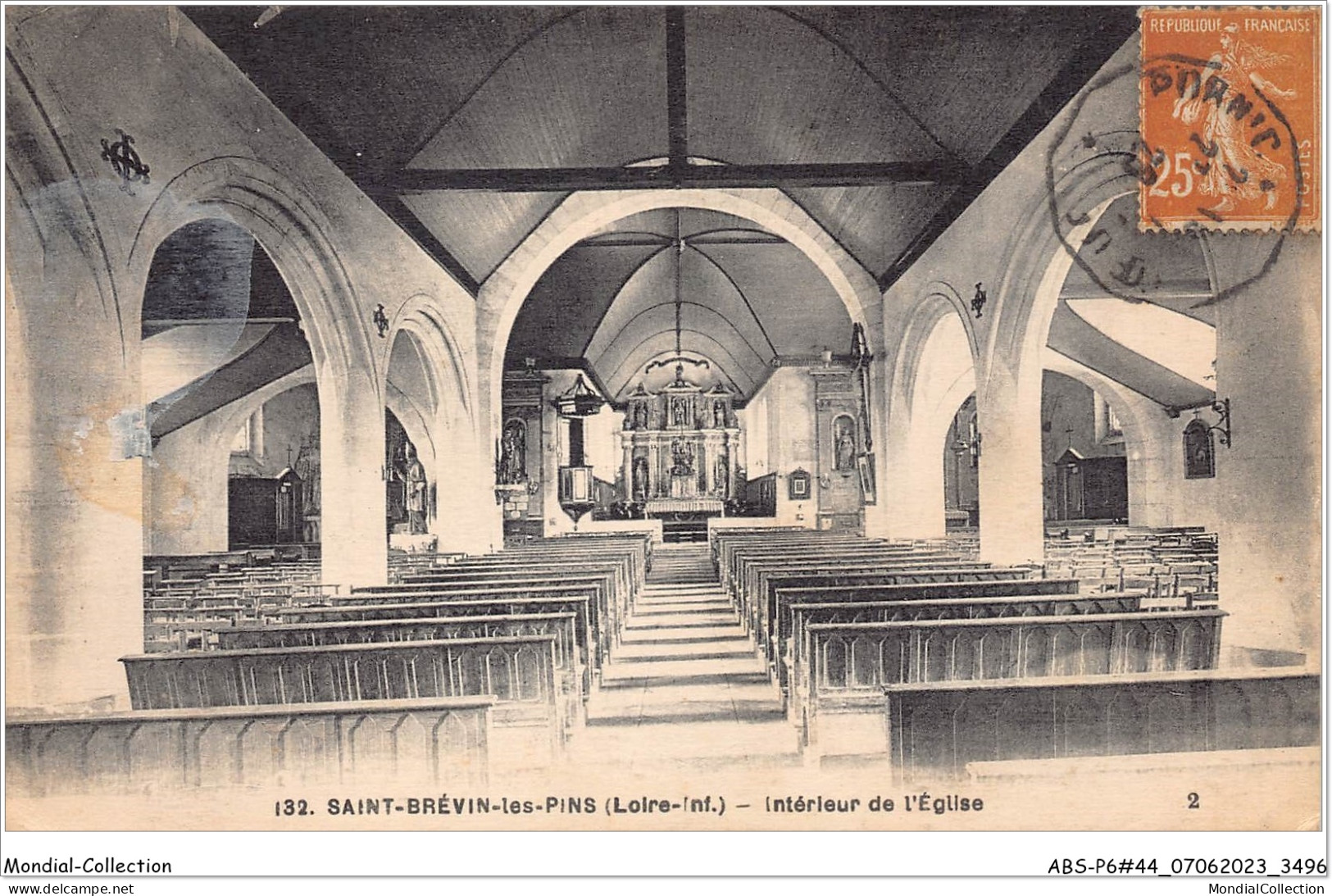 ABSP6-44-0485 - SAINT-BREVIN-LES-PINS - Inferieur De L'Eglise  - Saint-Brevin-les-Pins