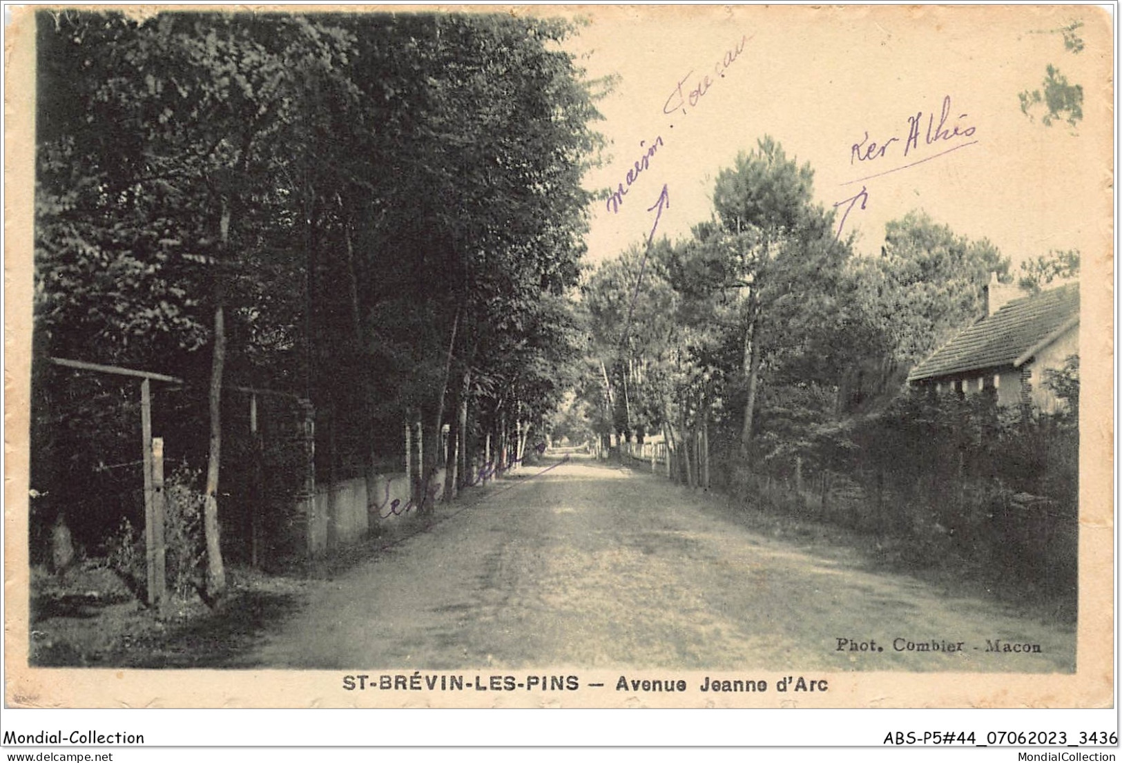 ABSP5-44-0455 - SAINT-BREVIN-LES-PINS - Avenue Jeanne D'Arc - Saint-Brevin-les-Pins
